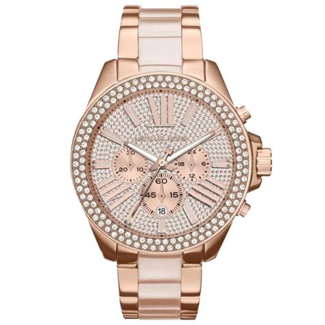 michael kors uhr 6096 presvergleisch|Women's Rose Gold Michael Kors Wren Chronograph Watch .